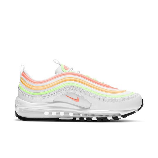 max a97 white x orange sneakers (men)