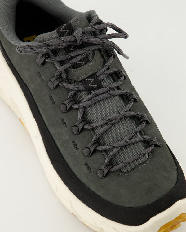 hoka black x white sneakers (men)