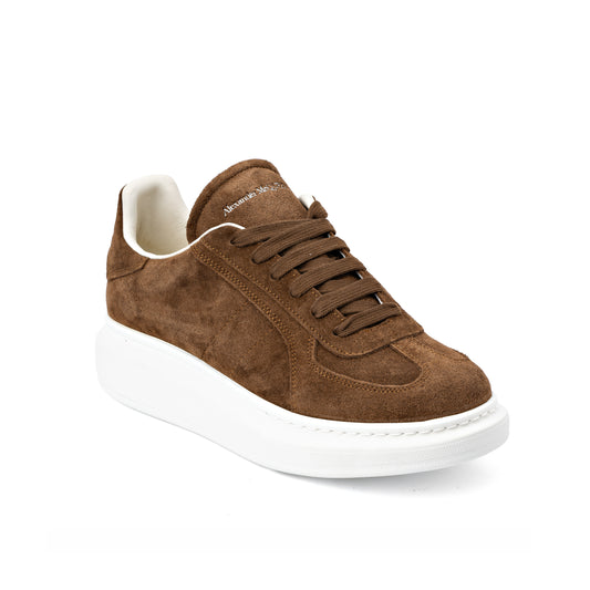 ALEX McQueen Suede platform sneakers (men)