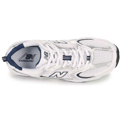 nb 530 white x navy sneakers (woman)