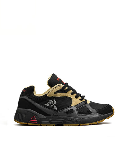 coq sneakers black x brown