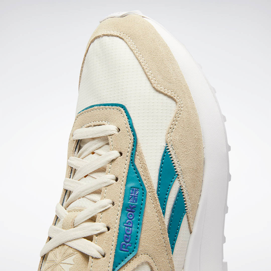 rebok classic beige x blue (men)