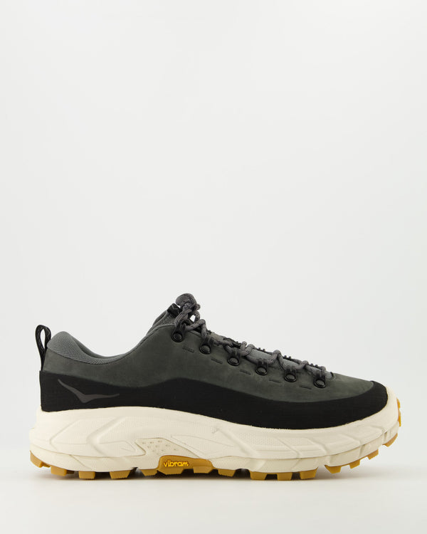 hoka black x white sneakers (men)
