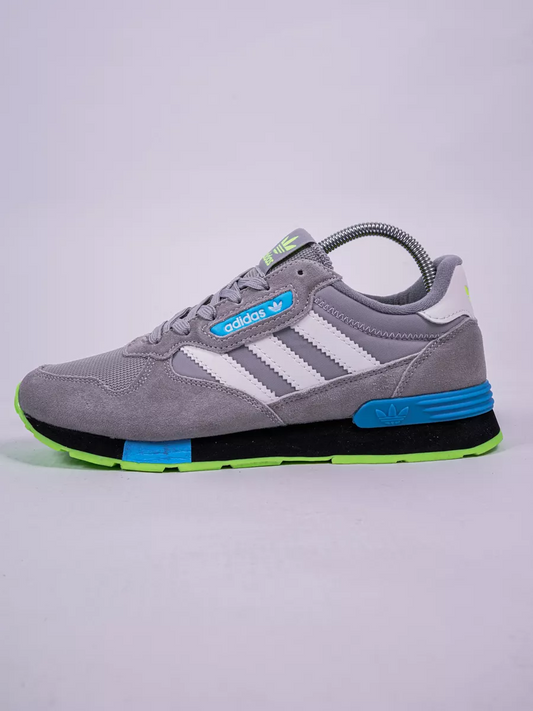 trezod grey x blue sneakers  (men)