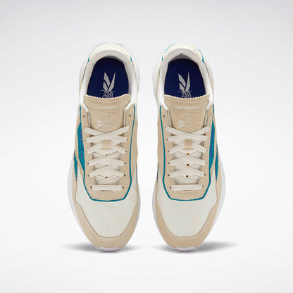 rebok classic beige x blue (men)