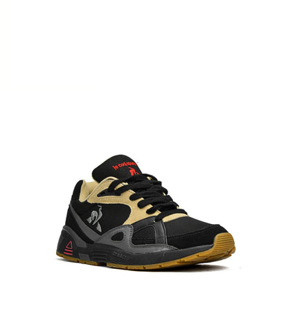 coq sneakers black x brown