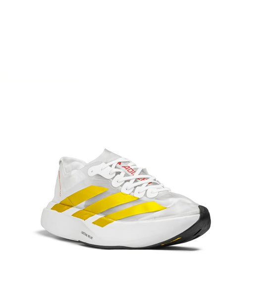 adzero pro white x gold running (men)