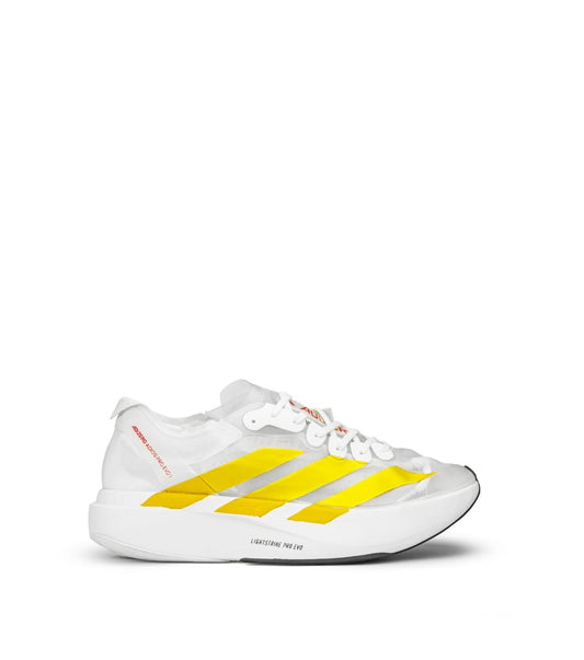 adzero pro white x gold running (men)