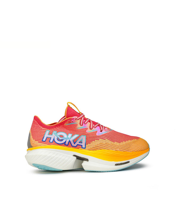 Hoka biege x white running (men)