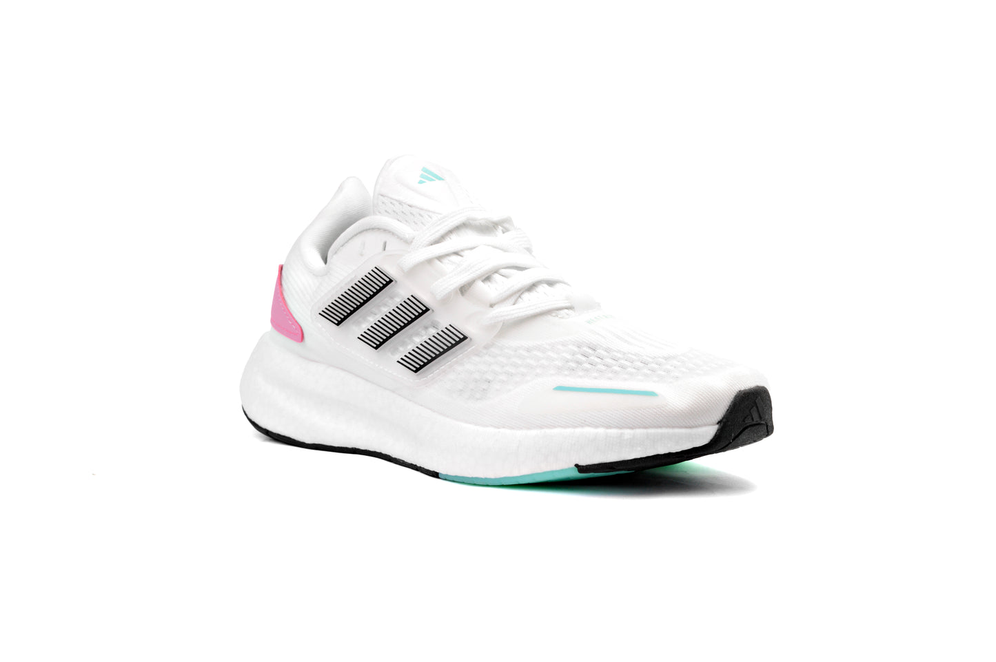 Pure Boost White Black Fuschia (woman)