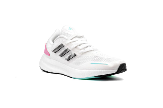 Pure Boost White Black Fuschia (woman)