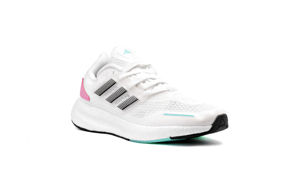 Pure Boost White Black Fuschia (woman)