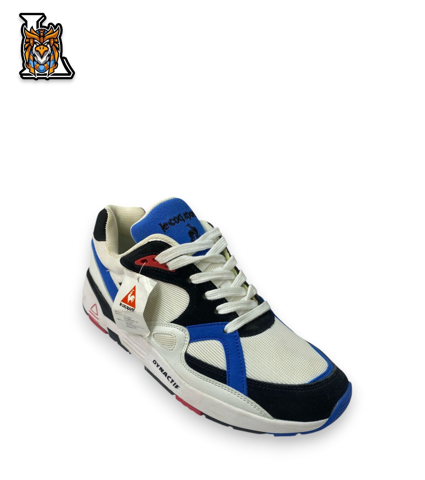 coq sneakers white x black (men)