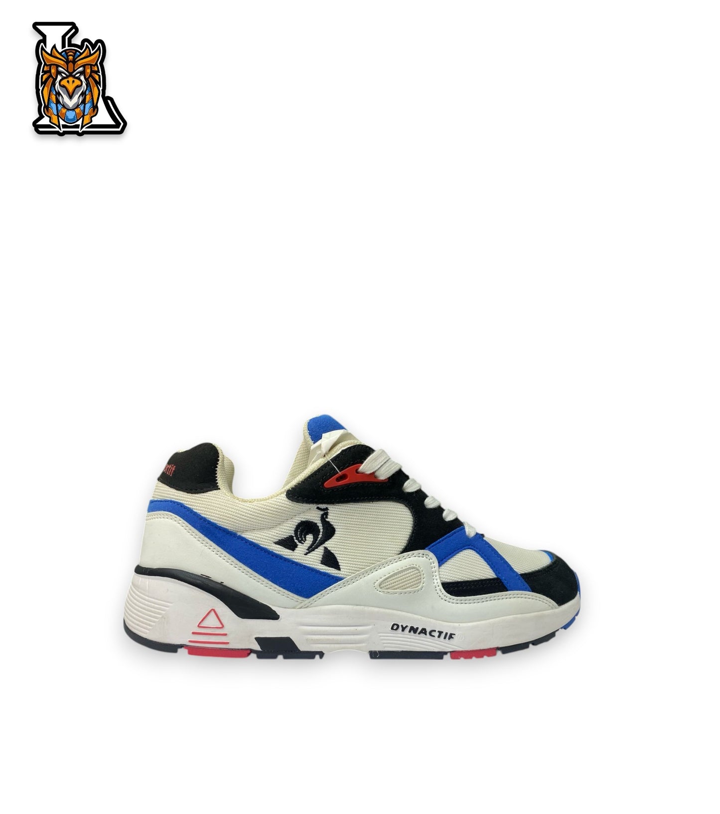 coq sneakers white x black (men)